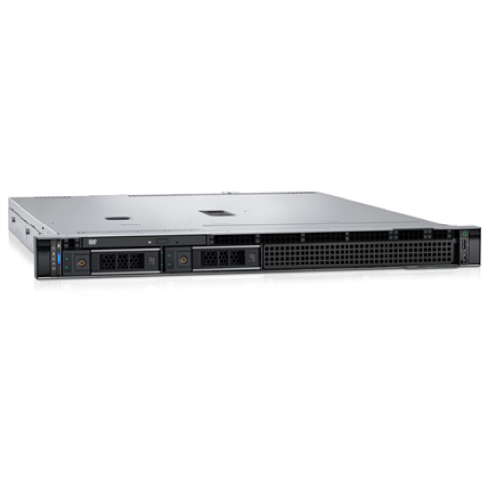 Dell PowerEdge R250 Rack (1U), Intel Xeon, E-2314, 2.8 GHz, 8 MB, 4T, 4C, 2x16 GB, UDIMM DDR4, 2000 GB, Up to 4 x 3.5, No PERC, Single, Cabled, Power supply 450 W, On-Board LOM, iDrac9 Express, Static Rails, No OS, Warranty Basic NBD 36 month(s)