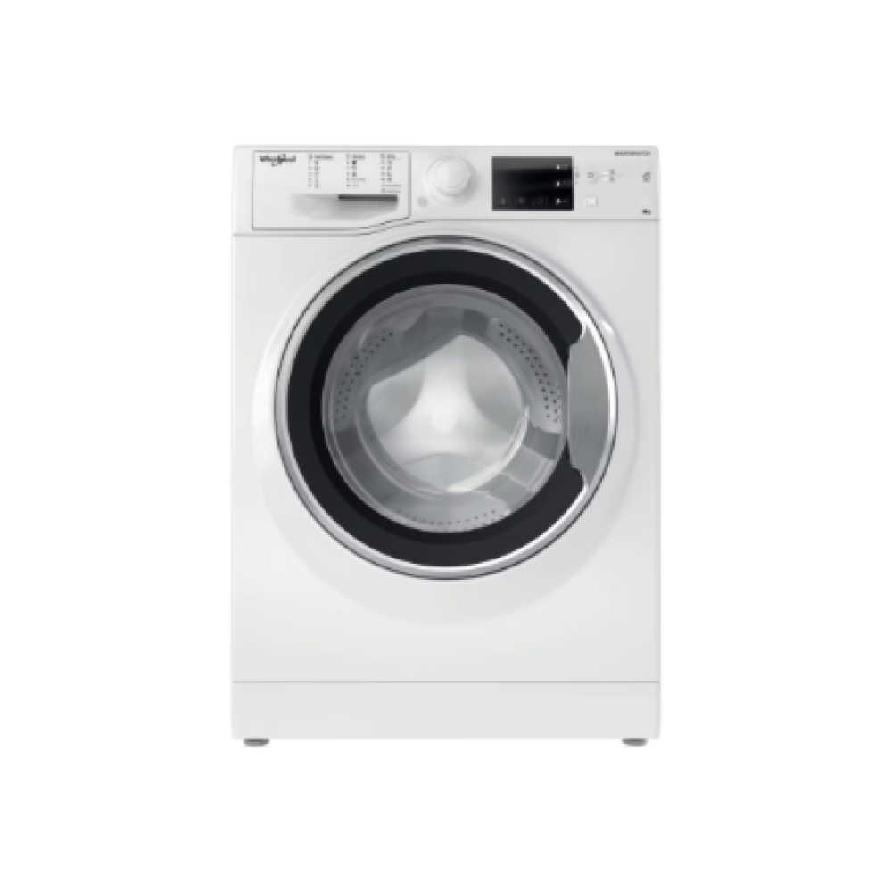 Whirlpool Washing machine , WRBSB 6249 W EU , Energy efficiency class C , Front loading , Washing capacity 6 kg , 1200 RPM , Depth 43 cm , Width 60 cm , LED , White