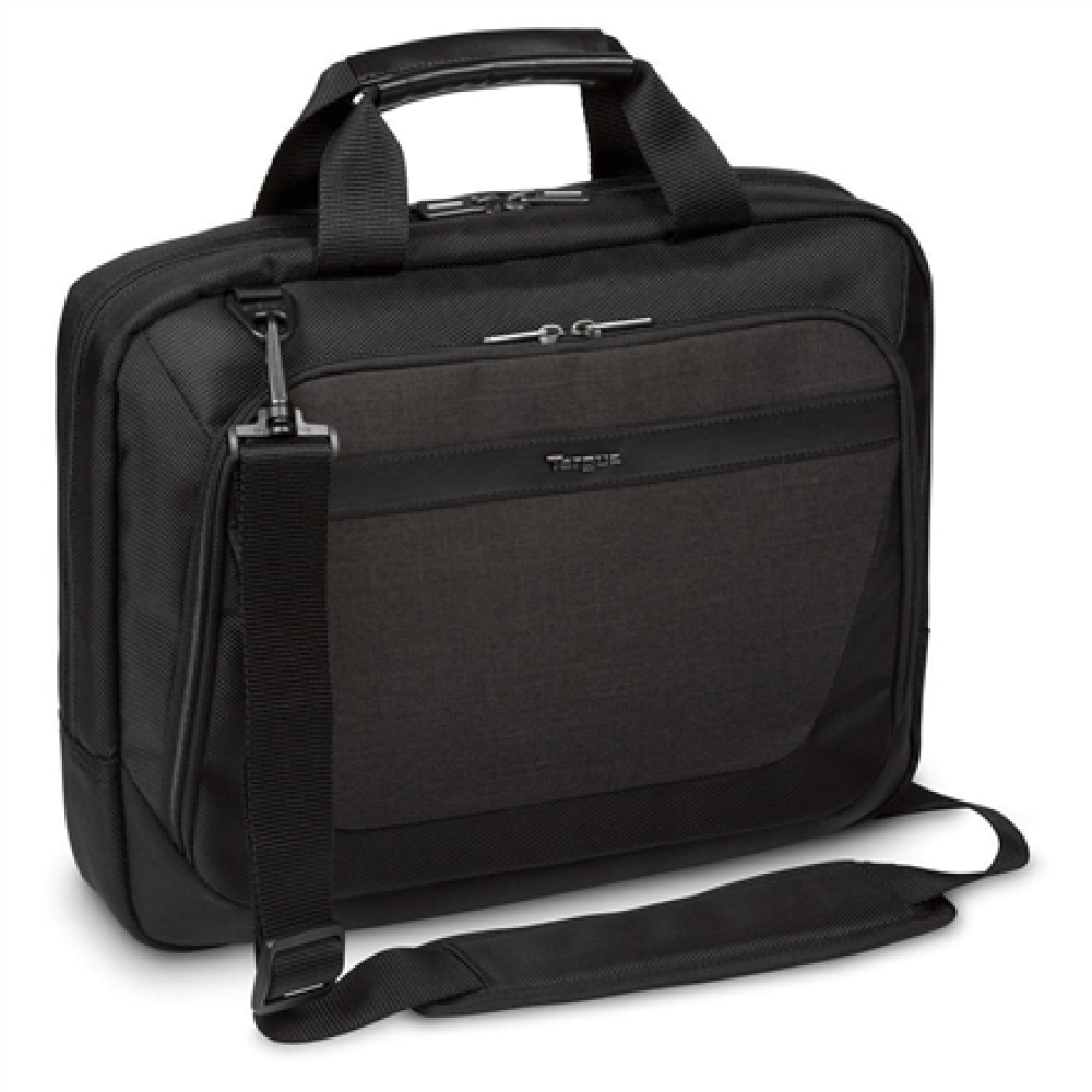 Targus CitySmart Slimline Topload , Fits up to size 14 , Laptop Case , Black/Grey