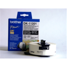 Brother , DK-11201 Standard Address Labels , Black, White , DK , 29mm x 90mm