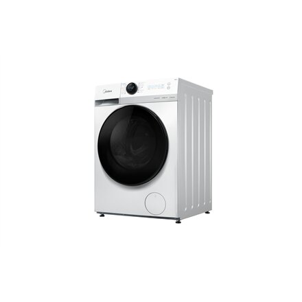 Midea , Washing machine with dryer , MF200D80WB/1/W-HR , Energy efficiency class A/D , Front loading , Washing capacity 8 kg , 1400 RPM , Depth 48 cm , Width 60 cm , Display , LED , Drying system , Drying capacity 6 kg , Steam function , White