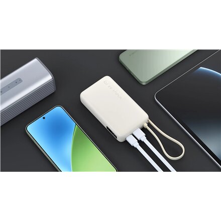 Xiaomi 67W Power Bank 10000 (Integrated Cable) , 10000 mAh , Tan