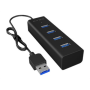 Raidsonic , 4 port USB 3.0 hub , IB-HUB1409-U3
