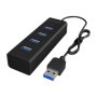 Raidsonic , 4 port USB 3.0 hub , IB-HUB1409-U3