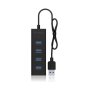 Raidsonic , 4 port USB 3.0 hub , IB-HUB1409-U3