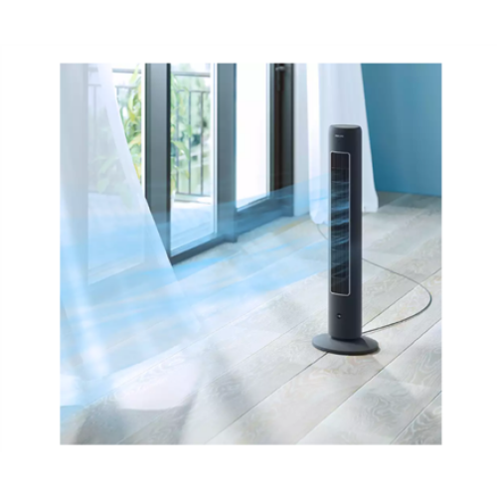 Philips , CX5535/11 , Tower Fan , Dark Gray , Diameter 31 cm , Number of speeds 3 , Oscillation , Yes