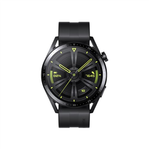 GT 3 (46 mm) Jupiter-B29S , Smart watch , GPS (satellite) , AMOLED , Touchscreen , 1.43” , Waterproof , Bluetooth , Black Stainless Steel