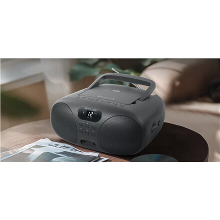 Muse Portable Radio CD Player With Bluetooth , MD-208BT , AUX in