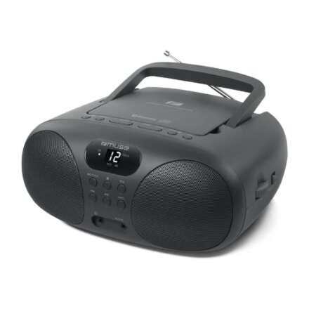 Muse Portable Radio CD Player With Bluetooth , MD-208BT , AUX in