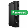 DELL Renewed Grade A , OptiPlex 7080 Micro , Intel Core i5 , i5‑10500T , 16 GB , SSD , 256 GB , Intel UHD Graphics 630 , Windows 11 Pro