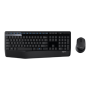 Logitech , MK345 , Keyboard and Mouse Set , Wireless , Mouse included , Batteries included , US , Black , USB , Wireless connection