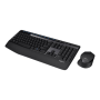 Logitech , MK345 , Keyboard and Mouse Set , Wireless , Mouse included , Batteries included , US , Black , USB , Wireless connection