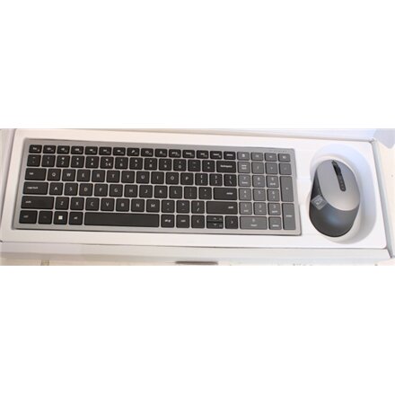 SALE OUT. Dell Keyboard and Mouse KM7120W Wireless US International , Dell , Keyboard and Mouse , KM7120W , Keyboard and Mouse Set , Wireless , Batteries included , US , REFURBISHED , Bluetooth , Titan Gray , Numeric keypad , Wireless connection