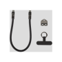 Lanberg USB-C M/M Lanyard/Keychain Cable, 0.3 m, 240 W , CA-CMCM-10LN-0003-BK