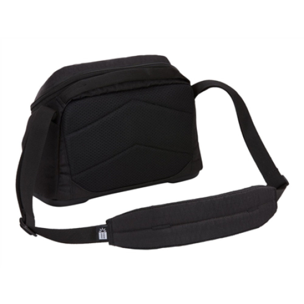 Shoulder bag , Viso Small Camera Bag , CVCS-102 , Black , Interior dimensions (W x D x H) mm , Fits a compact DSLR with zoom lens or a mirrorless camera with 1-2 extra lenses; Articulating strap for comfortable side-body or cross-body sling use; Egg crate