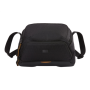 Shoulder bag , Viso Small Camera Bag , CVCS-102 , Black , Interior dimensions (W x D x H) mm , Fits a compact DSLR with zoom lens or a mirrorless camera with 1-2 extra lenses; Articulating strap for comfortable side-body or cross-body sling use; Egg crate