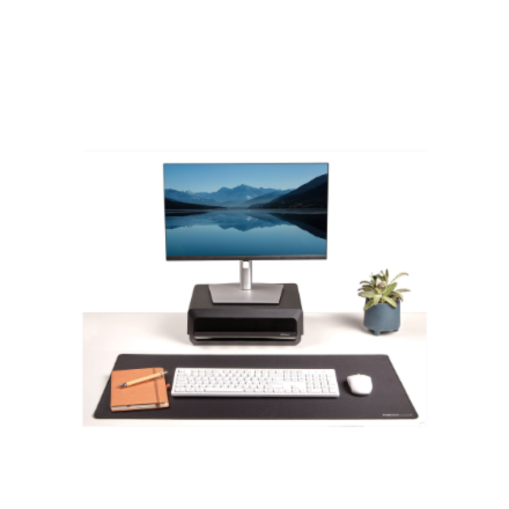 Fellowes Desk Mat , Breyta , 800 x 400 x 2.5 mm , Black
