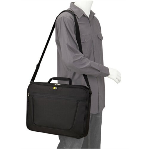 Case Logic , VNCI217 , Fits up to size 17.3 , Messenger - Briefcase , Shoulder strap , Black