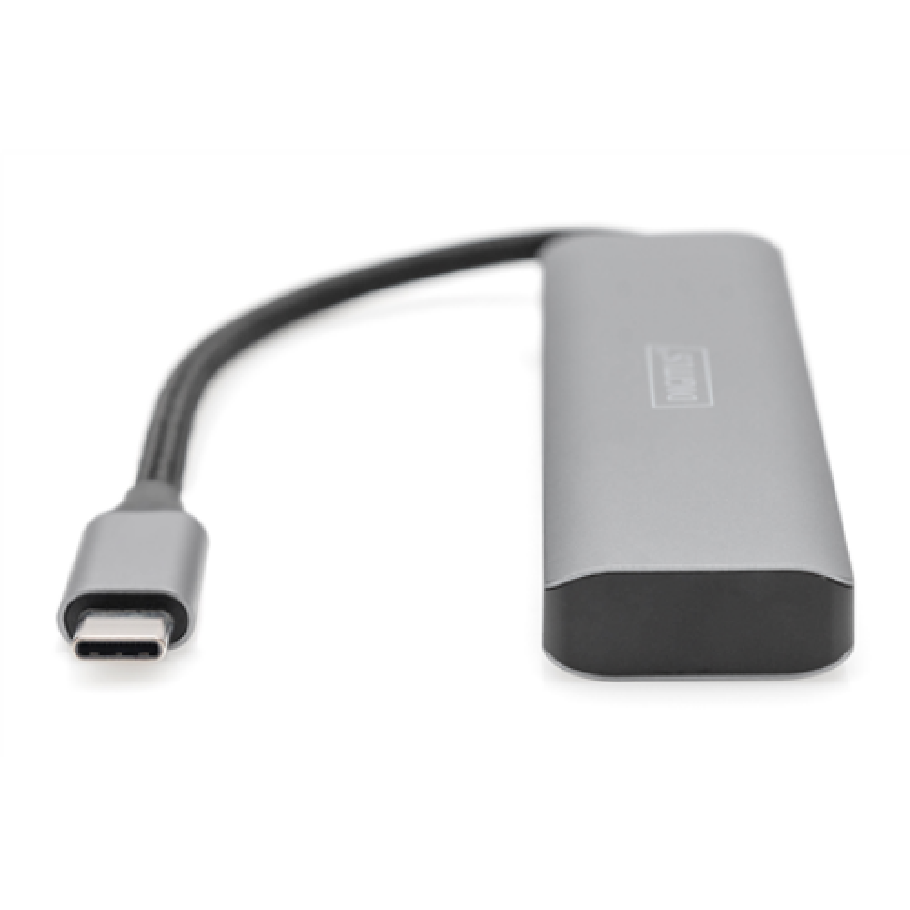 DIGITUS USB-C 4-Port Hub , Digitus , DIGITUS - hub - 4 ports , DA-70246