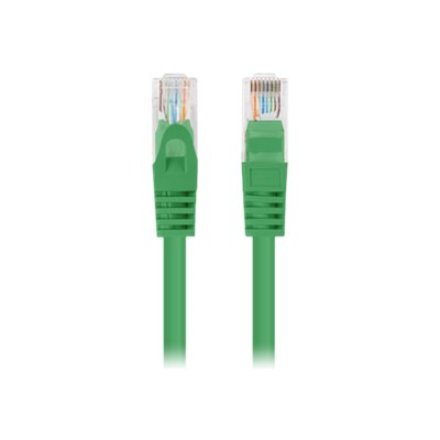 Lanberg Patchcord CAT.6 UTP 3M fluke passed 10-pack, Green , PCU6-20CC-0300-G