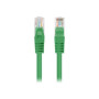 Lanberg Patchcord CAT.6 UTP 3M fluke passed 10-pack, Green , PCU6-20CC-0300-G