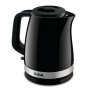 TEFAL , Kettle , KO150F30 Delfini Vision , Electric , 2400 W , 1.5 L , Plastic , 360° rotational base , Black/Stainless steel