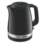 TEFAL Kettle , KO150F30 Delfini Vision , Electric , 2400 W , 1.5 L , Plastic , 360° rotational base , Black/Stainless steel