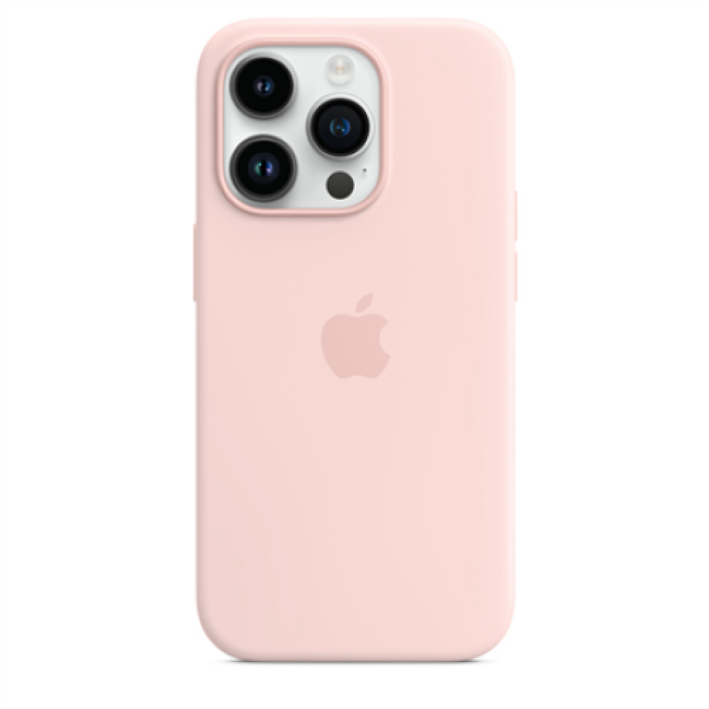 Apple 14 Pro Silicone Case with MagSafe Case with MagSafe Apple iPhone 14 Pro Silicone Chalk Pink