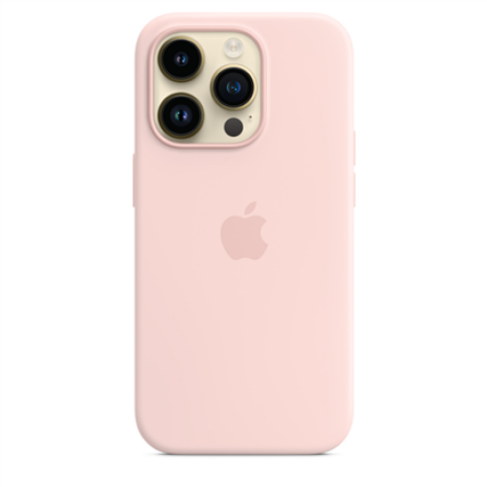 Apple 14 Pro Silicone Case with MagSafe Case with MagSafe Apple iPhone 14 Pro Silicone Chalk Pink