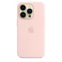 Apple 14 Pro Silicone Case with MagSafe Case with MagSafe Apple iPhone 14 Pro Silicone Chalk Pink