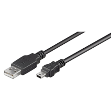 Goobay , USB 2.0 Hi-Speed cable , 50768 , USB-A to mini-USB USB 2.0 male (type A) , USB 2.0 mini male (type B, 5-pin)