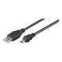 Goobay , USB 2.0 Hi-Speed cable , 50768 , USB-A to mini-USB USB 2.0 male (type A) , USB 2.0 mini male (type B, 5-pin)