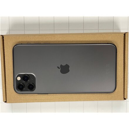 Apple REFURBISHED Grade B , iPhone 11 Pro Max , Grey , 6.5 , Super Retina XDR OLED , 1242 x 2688 pixels , Internal RAM 4 GB , 64 GB , Dual SIM , 4G , Main camera resolution 12+12+12 MP , Secondary camera resolution 12 MP , iOS , 13