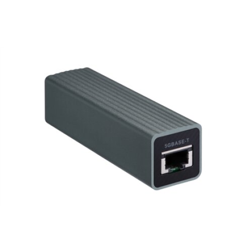 QNAP USB 3.2 Gen 1 to 5GbE Adapter QNA-UC5G1T Data RJ-45 100/1000/2500/5000 Mbit/s 5 to 45 USB-C