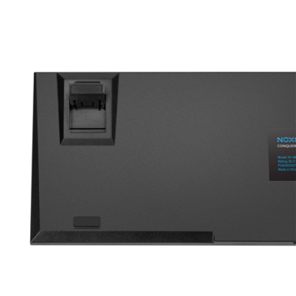 NOXO , Conqueror , Gaming keyboard , Mechanical , EN , Black , Wired , m , 1190 g , Blue Switches