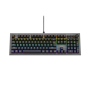 NOXO , Conqueror , Gaming keyboard , Mechanical , EN , Black , Wired , m , 1190 g , Blue Switches