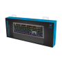 NOXO , Conqueror , Gaming keyboard , Mechanical , EN , Black , Wired , m , 1190 g , Blue Switches