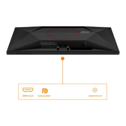 AOC , Q27G42ZE , 27 , IPS , QHD , 16:9 , 260 Hz , 1 ms , 2560 x 1440 pixels , 300 cd/m² , HDMI ports quantity 1 , Black