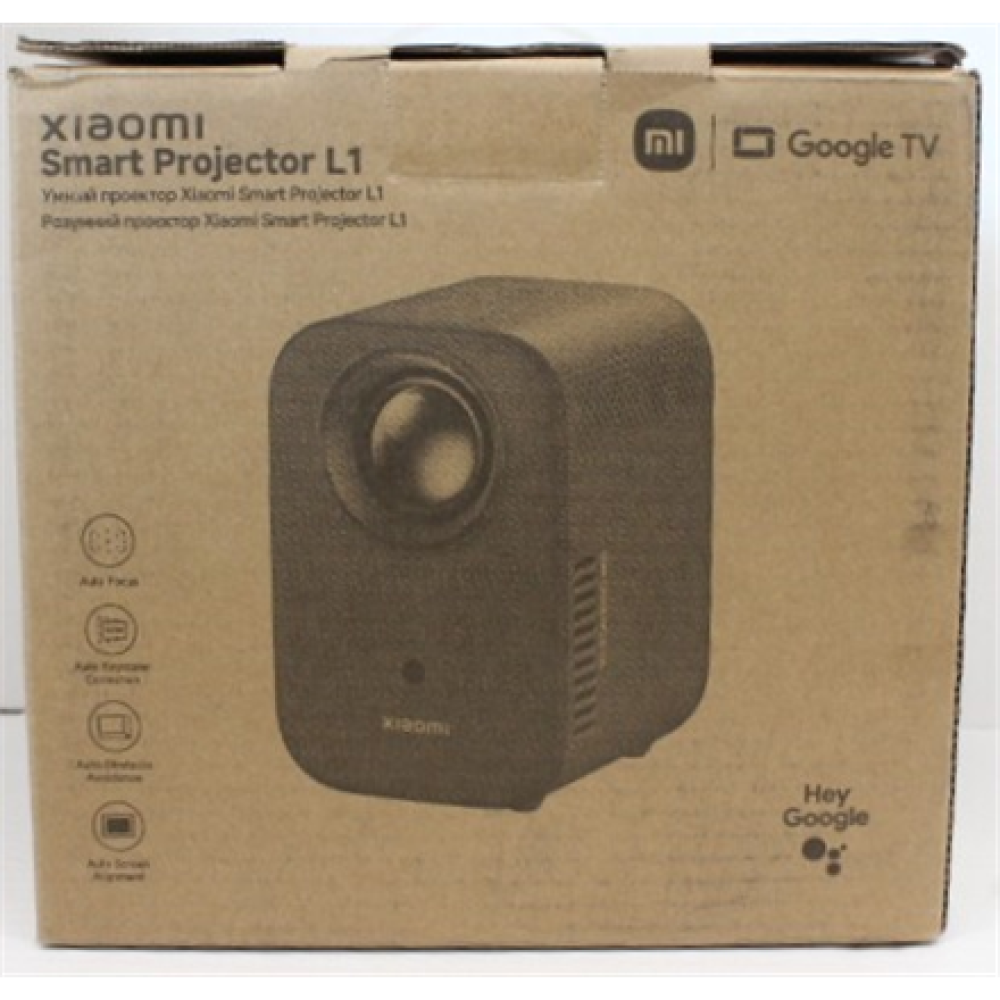 SALE OUT. Xiaomi , Smart Projector L1 EU , Full HD (1920x1080) , 200 ANSI lumens , Black , REFURBISHED , Wi-Fi