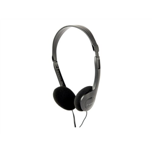 Cablexpert , MHP-123 Stereo headphones with volume control , 3.5 mm , Black