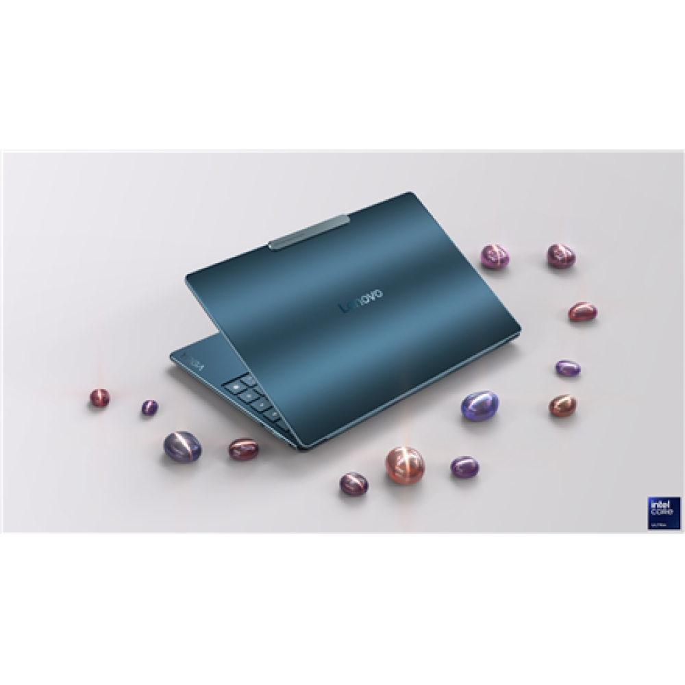 Lenovo Yoga Slim 9 14ILL10 , Tidal Teal , 14 , OLED , Touchscreen , 4K WQUXGA , 3840 x 2400 pixels , Glossy , Intel Core Ultra 7 , 258V , 32 GB , Soldered LPDDR5x , Solid-state drive capacity 1000 GB , Intel Arc Graphics 140V , Windows 11 Pro , 802.11be ,