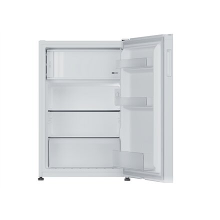 Candy Refrigerator , CNOQ2S58EW , Energy efficiency class E , Free standing , Larder , Height 85 cm , Fridge net capacity 100 L , Freezer net capacity 14 L , 37 dB , White