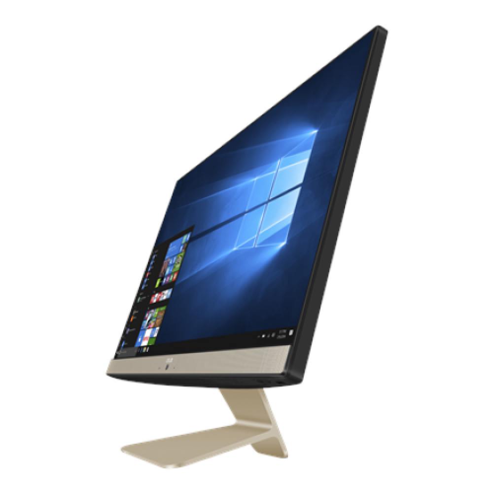 Asus V241 Desktop PC, AiO, 23.8 , FHD, Intel Core i7, i7-1165G7, Internal memory 8 GB, DDR4 SO-DIMM, SSD 512 GB, Intel Iris Xe Graphics, Keyboard language English, Windows 10 Pro, Warranty 36 month(s), Black, Wired golden keyboard (USB), Wired optical mou
