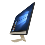 Asus V241 Desktop PC, AiO, 23.8 , FHD, Intel Core i7, i7-1165G7, Internal memory 8 GB, DDR4 SO-DIMM, SSD 512 GB, Intel Iris Xe Graphics, Keyboard language English, Windows 10 Pro, Warranty 36 month(s), Black, Wired golden keyboard (USB), Wired optical mou