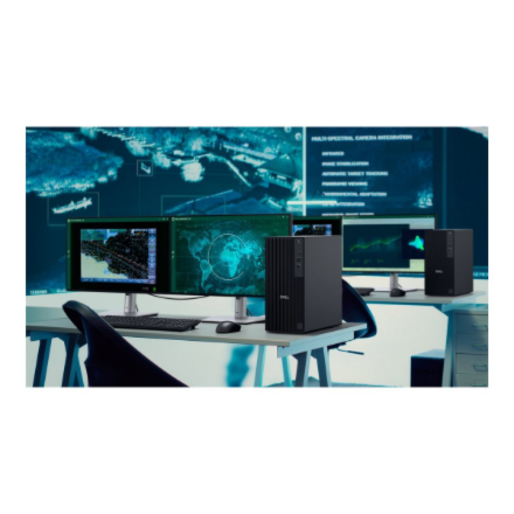 Dell Pro , QCT1250 , Desktop , Tower , Intel Core Ultra 5 , 235 , Internal memory 16 GB , Solid-state drive capacity 512 GB , Intel Integrated Graphics , No Optical Drive , Keyboard language No keyboard , Windows 11 Pro , Warranty 36 month(s)