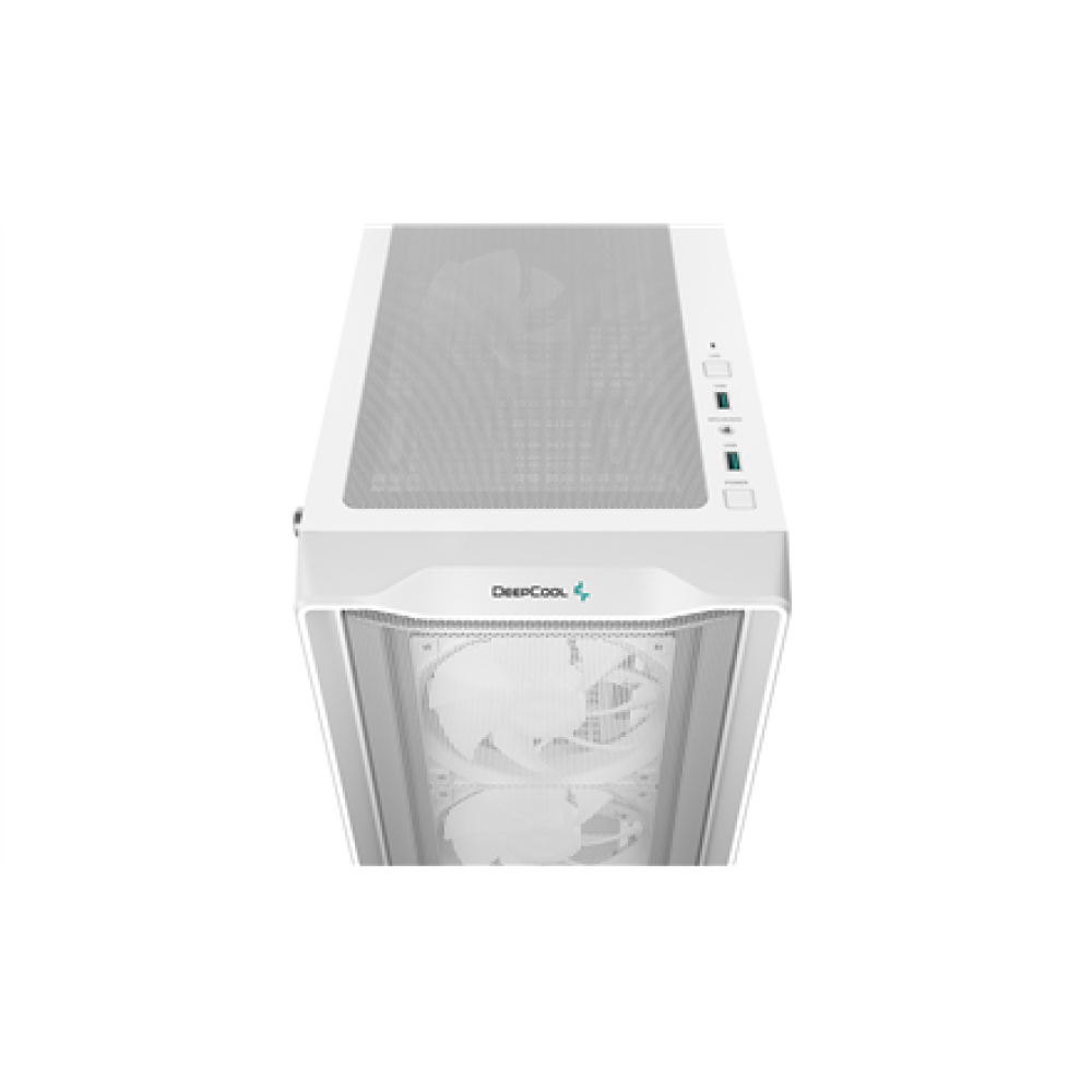 Deepcool CC560 MESH WH V2 , White , Mid Tower , Power supply included No