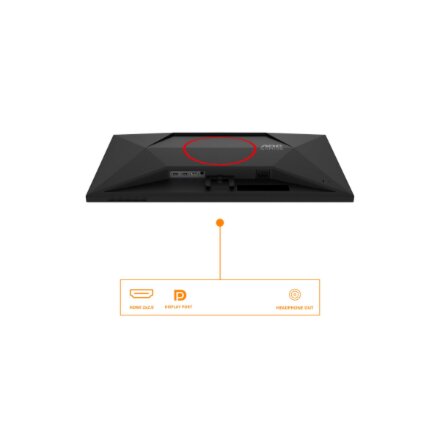 AOC , 27G4HRE , 27 , Fast IPS , FHD , 16:9 , 200 Hz , 1 ms , 1920 x 1080 pixels , 300 cd/m² , HDMI ports quantity 2 , Black
