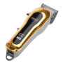 Camry Hair clipper with LCD display , CR 2844 , Cordless , Number of length steps 4 , Gold