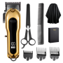 Camry Hair clipper with LCD display , CR 2844 , Cordless , Number of length steps 4 , Gold