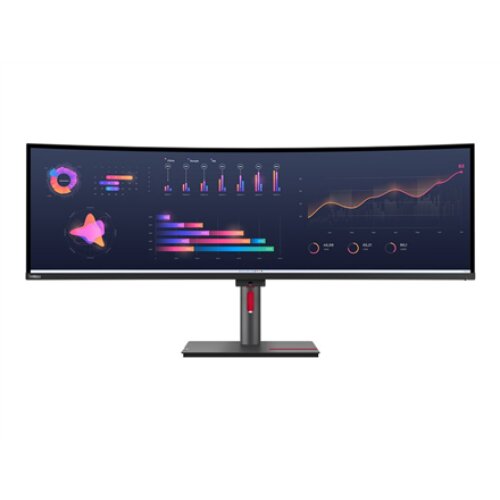 Lenovo , ThinkVision , P49w-30 , 49 , IPS , 32:9 , 60 Hz , 4 ms , 5120 x 1440 , 350 cd/m² , HDMI ports quantity 2 , Black , Warranty 36 month(s)
